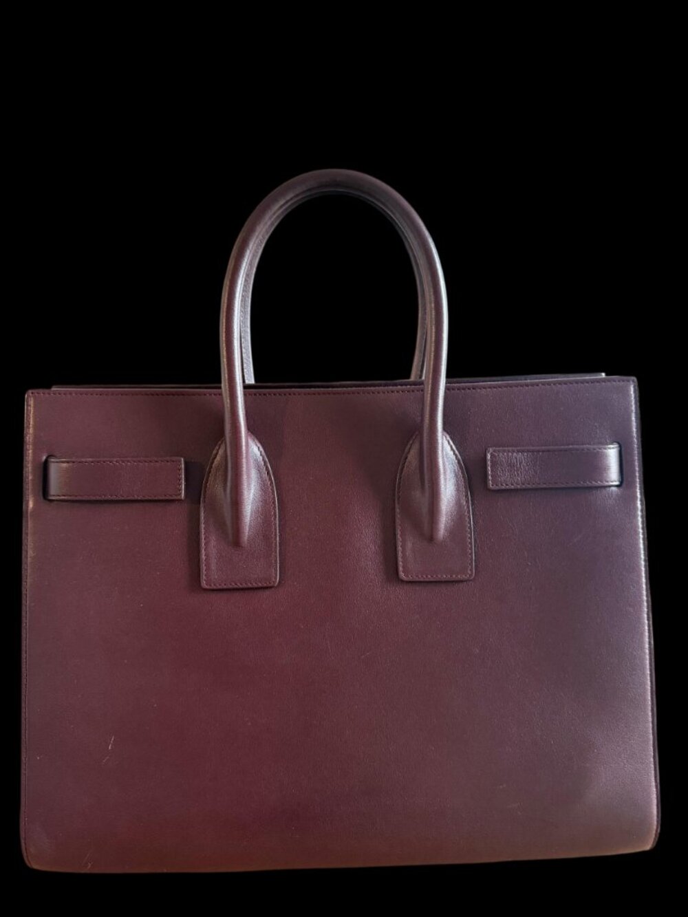 Saint Laurent Sac de Jour Small Burgundy Leather | Full Kit - Picture 15 of 15